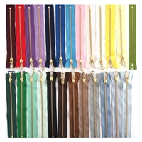 10pcs 3 metal zippers 121520cm length water droplets shape copper zipper metal zipper for sewing diy handbag bag and craft