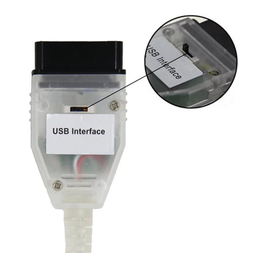 Профессиональный K + CAN с переключателем FTDI FT232RQ для BMW DCAN USB интерфейсный кабель 20PIN