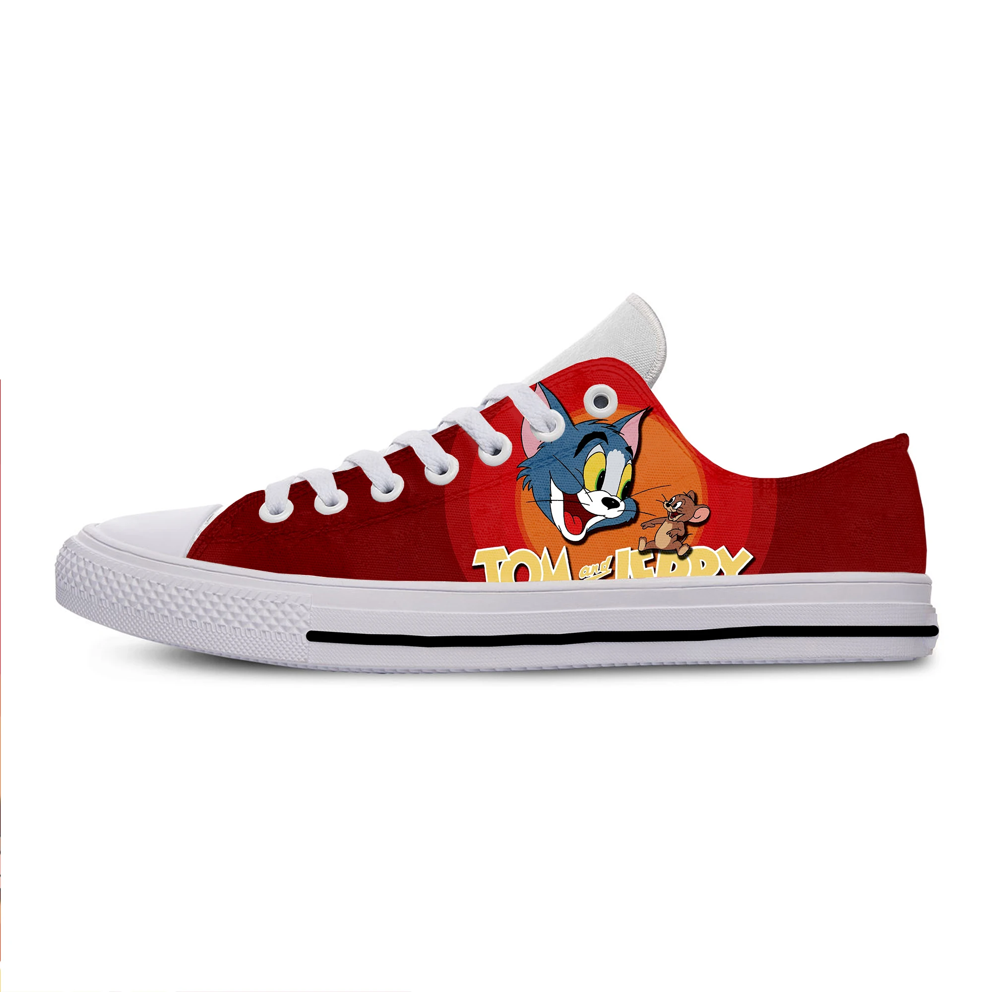 Новинка 2019 года модные удобные кроссовки TOM &amp JERRY Повседневная дышащая легкая