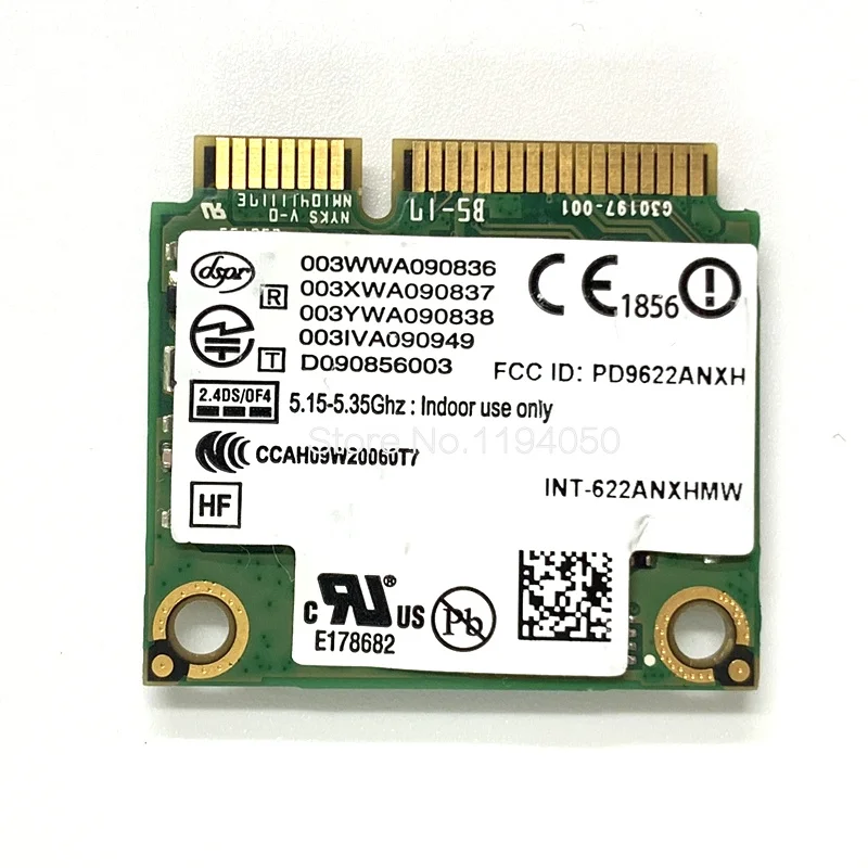 Беспроводная карта для Intel Centrino Advanced-N + WiMAX 6250 беспроводная мини-карта PCI-E MIMO 622ANXHMW