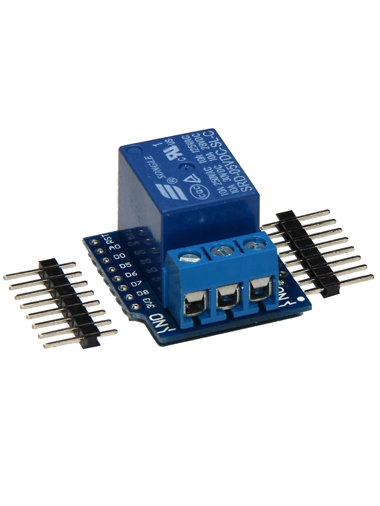 Синий Релейный Щит для Arduino WeMos Mini ESP8266 плата высокого качества новый 2 6*1 5*1 7