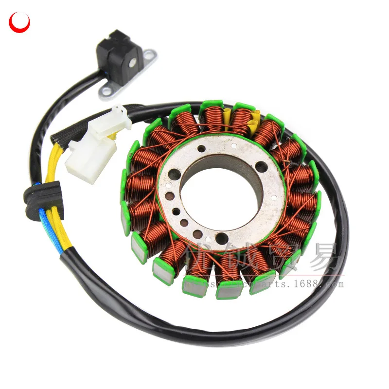 TZ-37 250cc статора 18 Полюс Катушка Магнето 104 мм LINHAI Запчасти YP250 LH250 ATV QUAD китайских