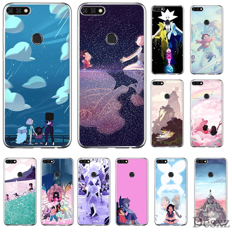 Чехол для мобильного телефона Huawei Mate 30 0 10 Pro Lite Y6 Y7 Y9 Nova 3 i 3i 4 5i Shell Steven Universe Cartoon |
