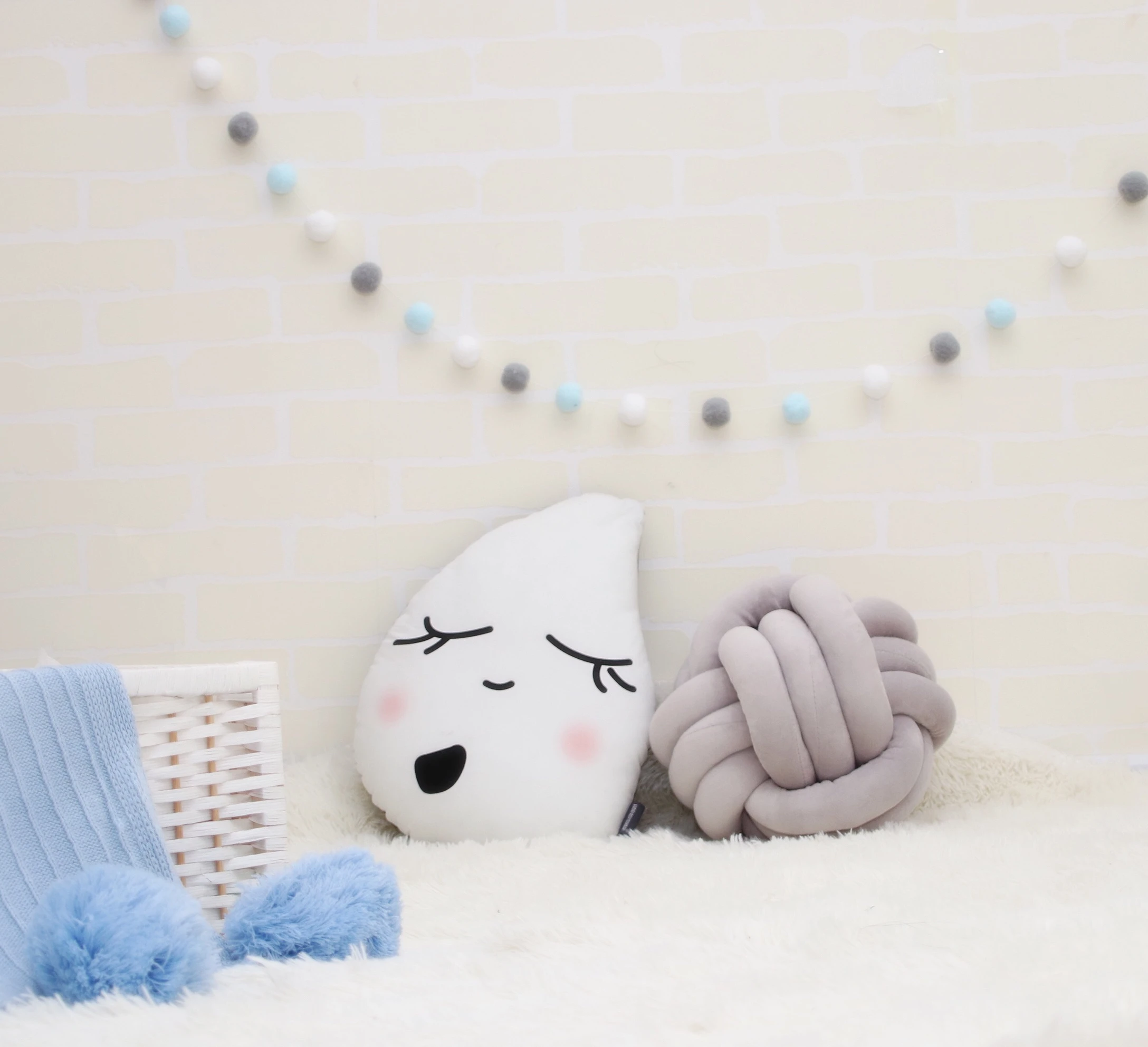 Скандинавский войлочный шар подвесное украшение креативный домашний настенный