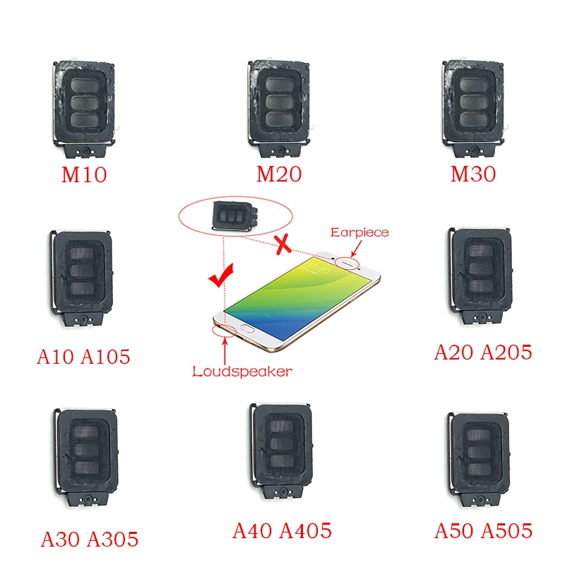Ленточный кабель для динамика Samsung A10S A20S A30S A10 A20 A30 A40 A50 A60 A70 A80 A90 M20 M30 M40 A920 сменные