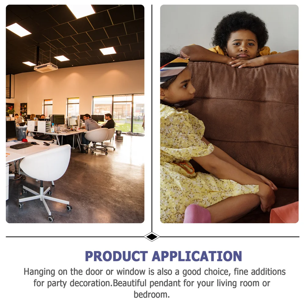 

1pc Creative Honeycomb Hanging Ornament Delicate Craft for Decor (Colorful)