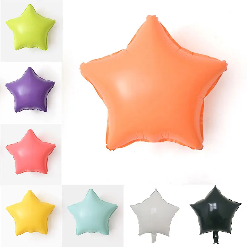 Шарик из алюминиевой пленки/шарик пленки в форме сердца с пентаграммой/гелиевые