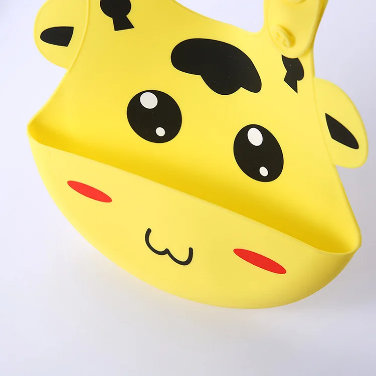 Детские нагрудники водонепроницаемые силиконовые для кормления ребенка слюна