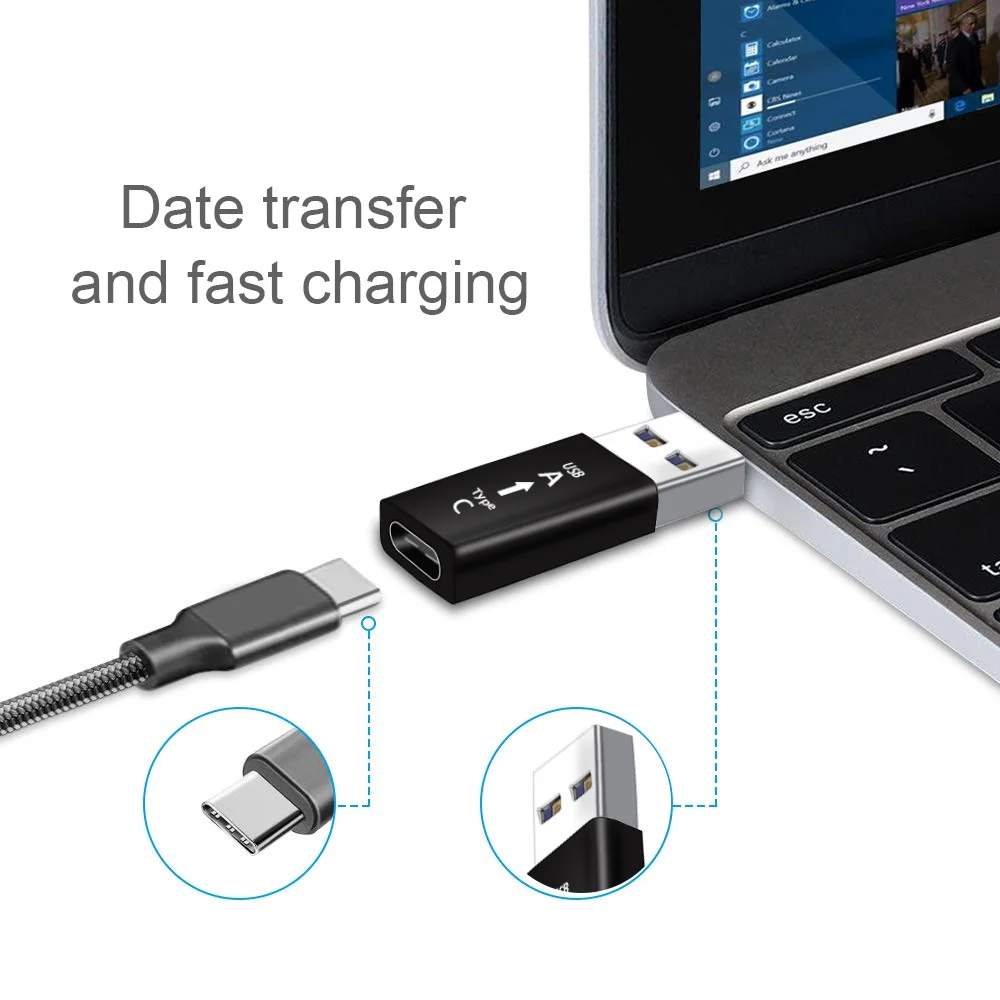 Переходник с USB 3 0 на c Otg шт. конвертер Type-C для Samsung S10 S9 S8 Huawei Mate 20 P30 Xiaomi фоторазъем