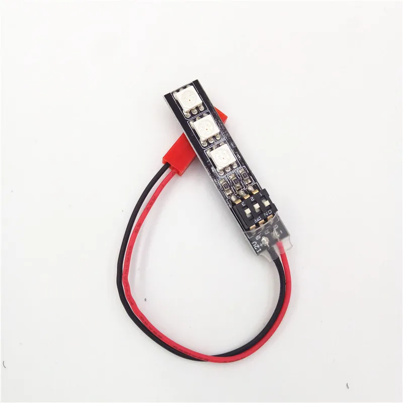 Таро RGB 5050 Светодиодный светильник 5 в 12 В 16 7 цветов переключатель модуль JST разъем