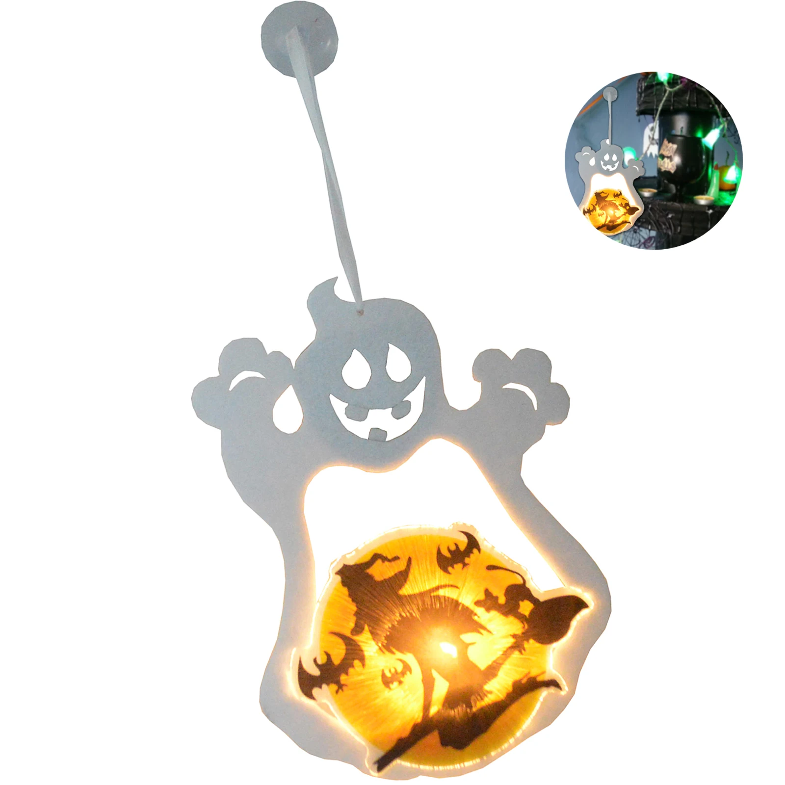 Светодиодная лампа в виде тыквы черепа пони | Дом и сад