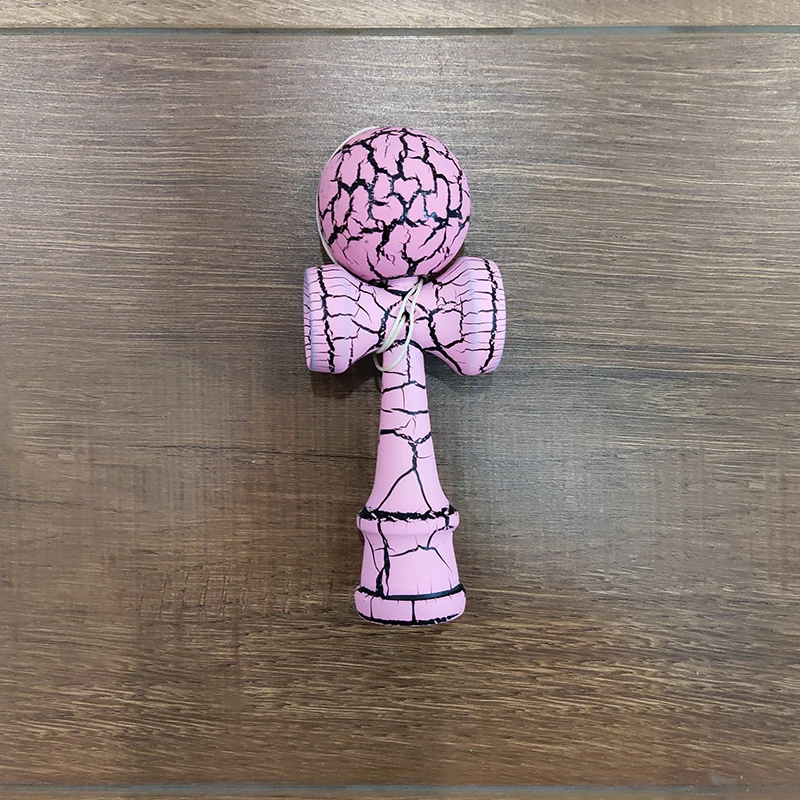 Полная трещина 12 см мини-кендама деревянные игрушки Kendama умелые жонглирование мяч игра для детей Досуг Спорт на открытом воздухе