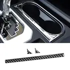 Наклейка самоклеящаяся из углеродного волокна для подстаканника, 2014-2018, 3 шт.