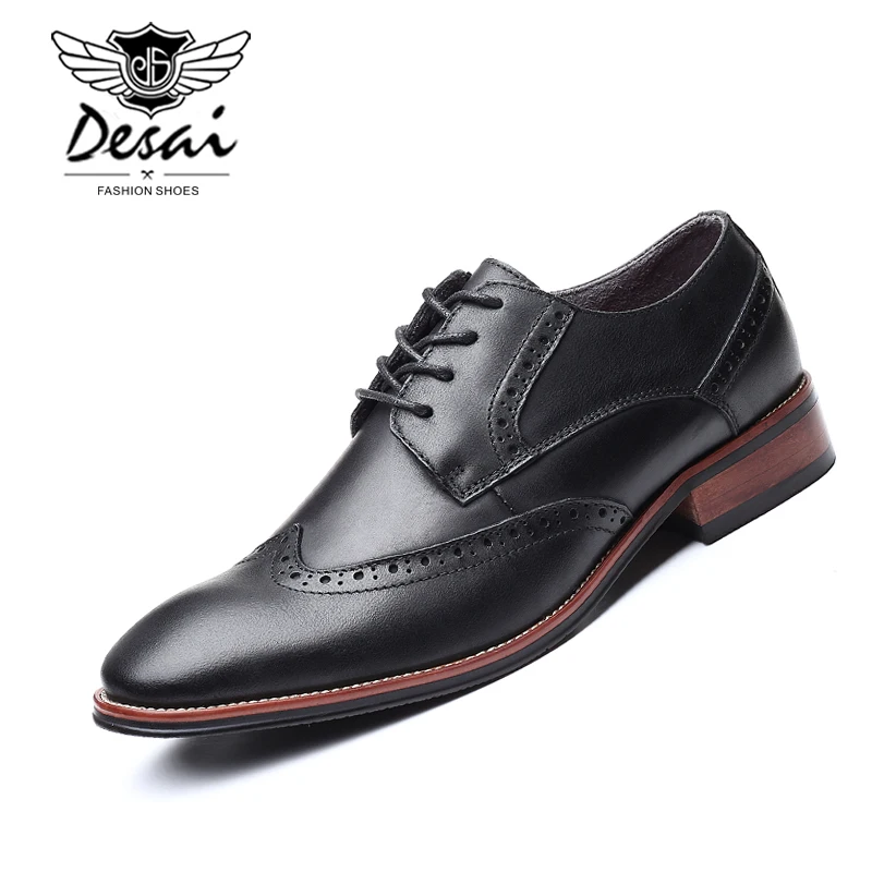 Туфли мужские классические натуральная кожа на шнуровке британская подошва