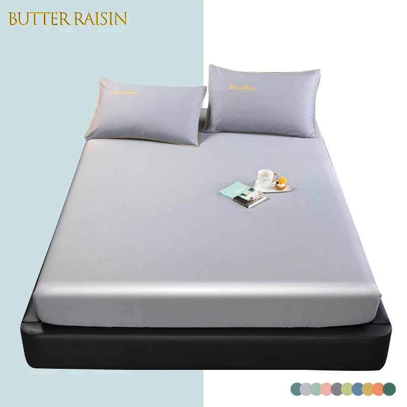 

Хлопковый чехол для матраса 10 цветов, покрывало для кровати, полноразмерное покрывало для кровати, Эластичный Защитный наматрасник