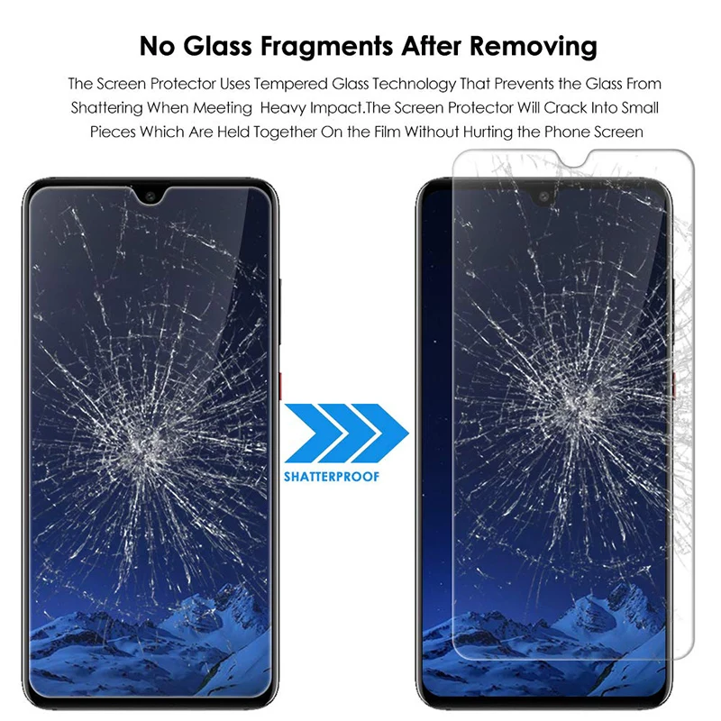 Закаленное стекло для Huawei P30 Lite P30Lite Защитное P20 2018 Pro Защита экрана P Smart 2019