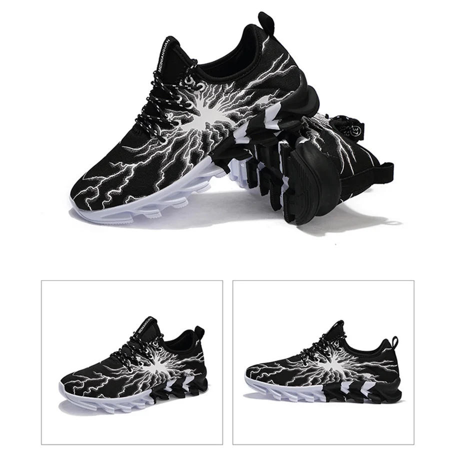 

Men Sneakers 2019 New Breathable Casual No-slip Men Vulcanize Shoes Male Air Mesh Lace up Wear-resistant Shoes tenis masculino