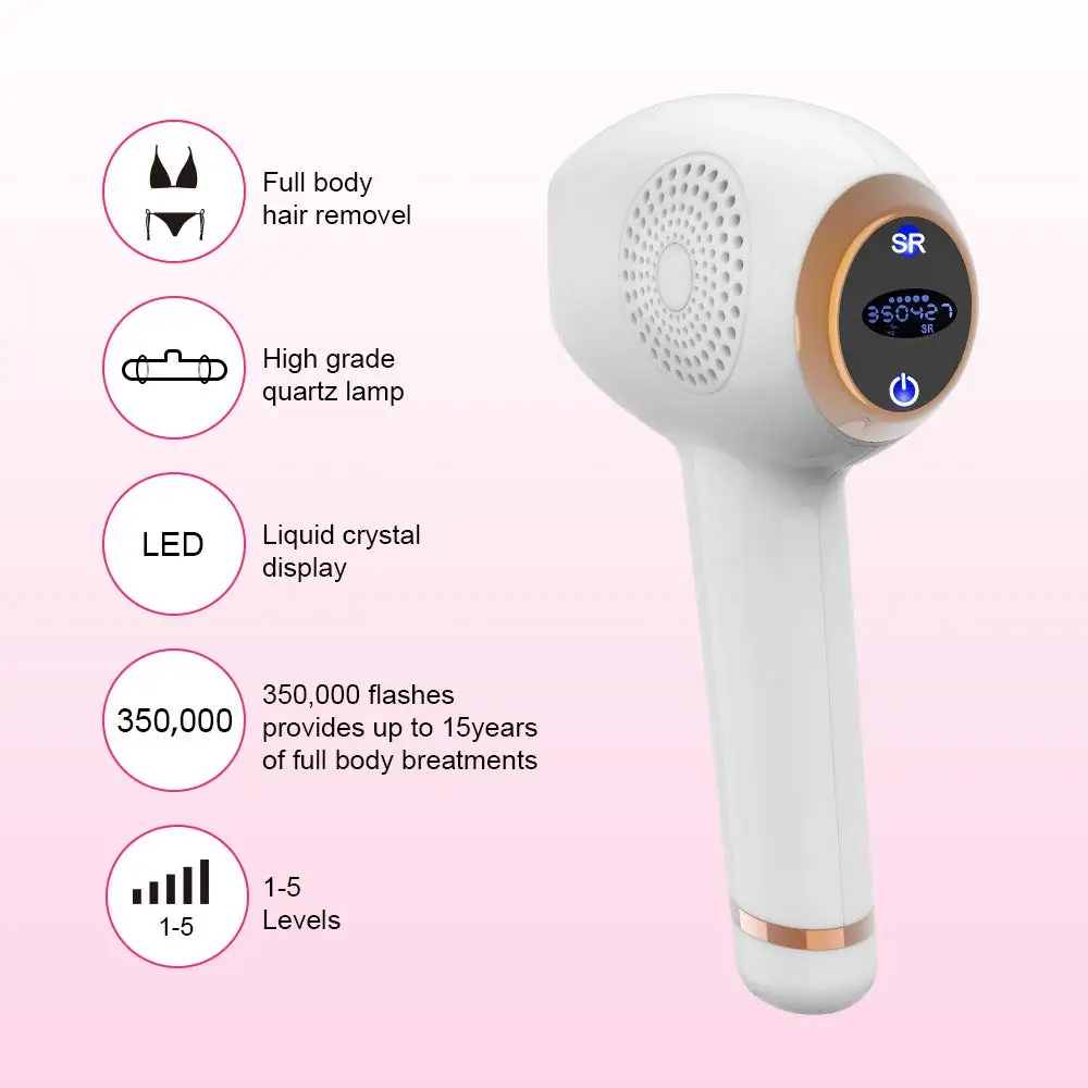 Лазерное удаление волос LESCOLTON для женщин система удаления IPL постоянное