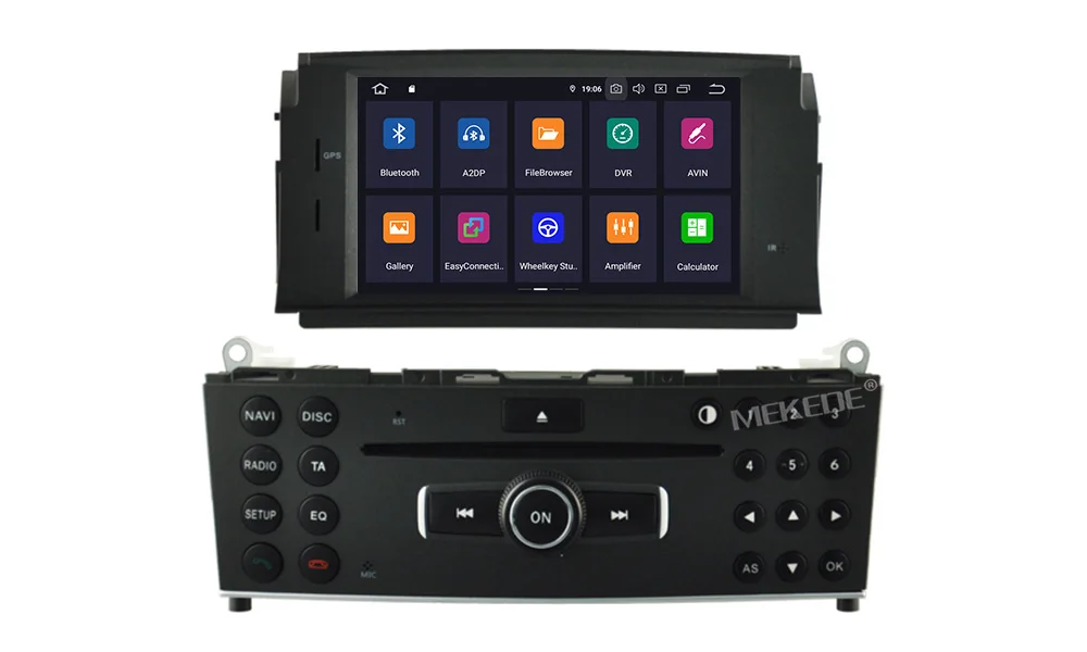 PX5 android 9,0 4 Гб+ 64 Гб автомобильное радио gps навигация для Mercedes Benz C200 C180 W204 2007-2010 с wifi BT carplay USB navi