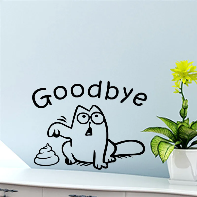 Смешное украшение для ванной комнаты туалета офиса | Дом и сад