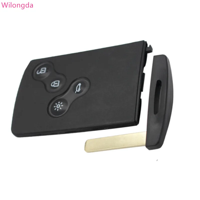 Смарт ключ без ключа 4 кнопки карта megane 3 pcf7952 434 МГц для Renault Megane key 2009 2014|Ключ от