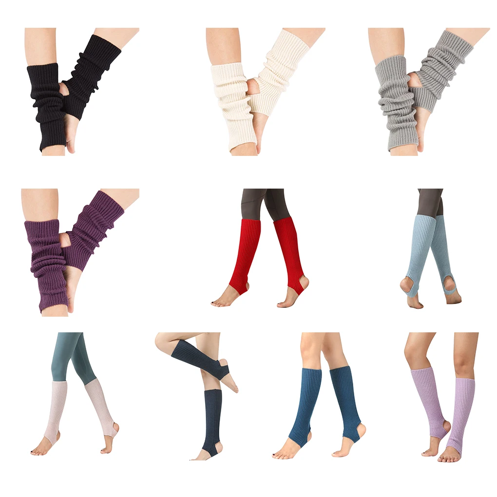 2023 New 1 Pair Women Girls Leg Warmers Socks long Footless Socks Winter Autumn Dance Ballet Stocks