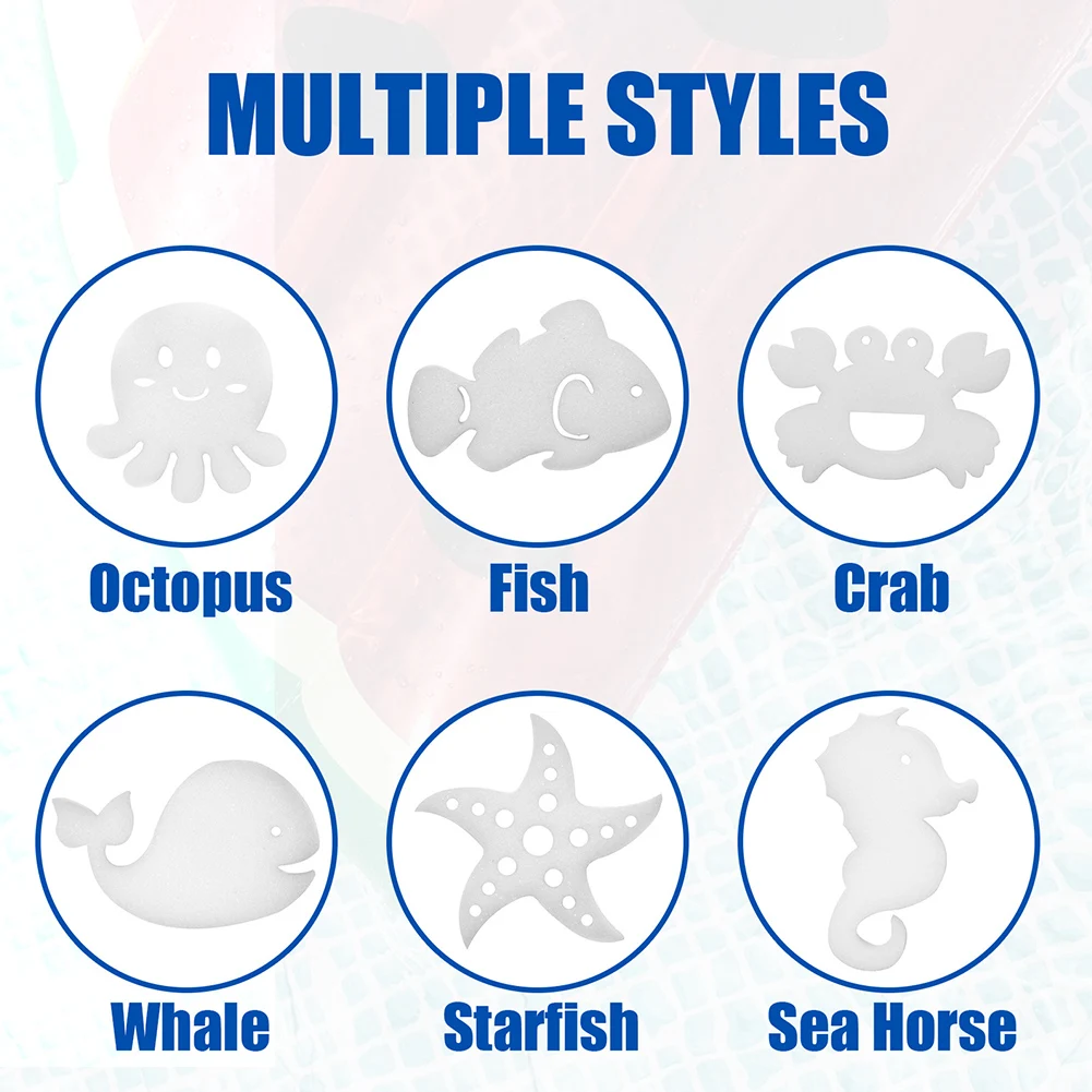 

6pcs/set Soft Oil Absorbing Sponge Floating Hot Tub Multifunction Swimming Pool Reusable Spa Home Animal Shaped Scum Cleaner