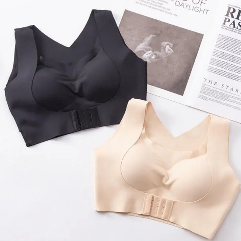 

Sexy beautiful back bra women gather anti-sagging underwear women's non-marking bra correction hunchback breathable non-wire bra