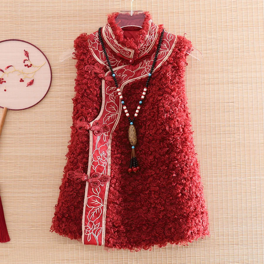 Высококачественный зимний женский хлопковый жилет элегантный дамский в