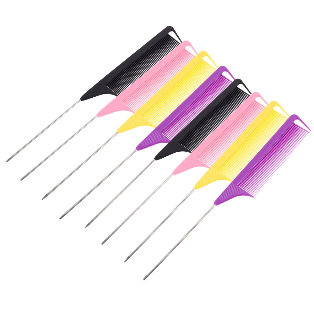 

12pcs Hair Parting Comb Comb Carbon Fiber Comb for Hair Salon