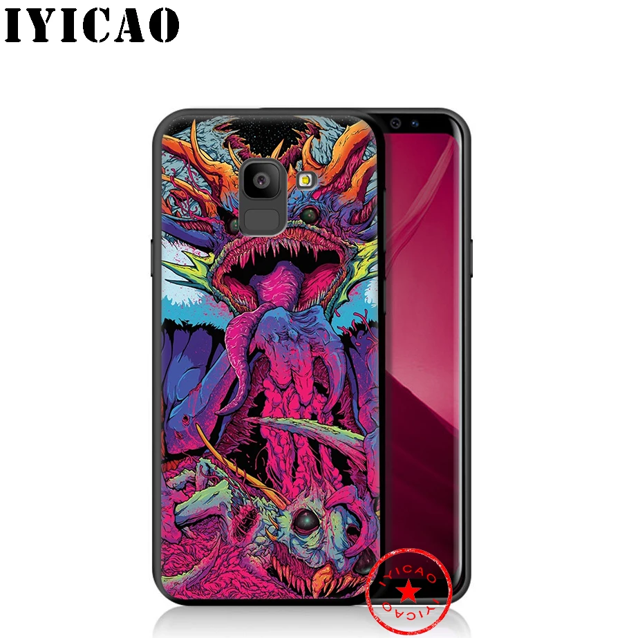 IYICAO большое чудовище арт мягкий чехол для телефона samsung Galaxy A50 A70 A60 A40 A30 A20 A10 M40 M30 M20