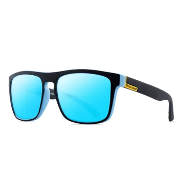 Rectangle Polarized Sunglasses Men TR Fashion Blue Mirror Classic UV400 Sun Glasses Driving Eyewear Glasses Apparel Accessories 4