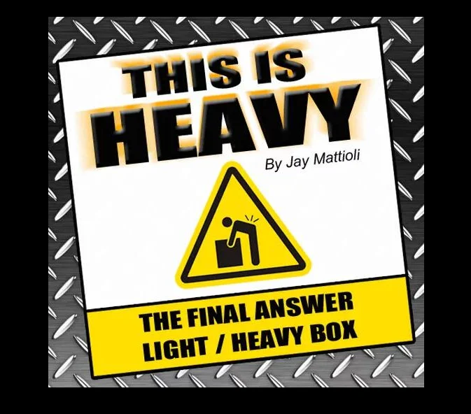 

This Is Heavy by Jay Mattioli - Magic tricks