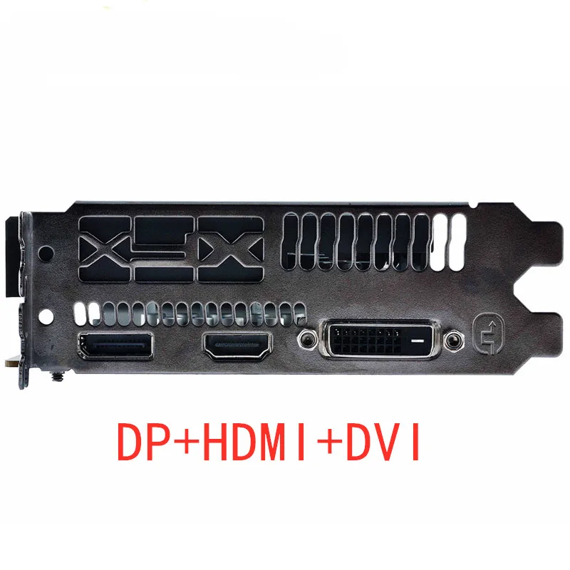 XFX видеокарта RX460 2 Гб 128Bit GDDR5 Графика карты для AMD RX 400 серии VGA 460 560 470 570