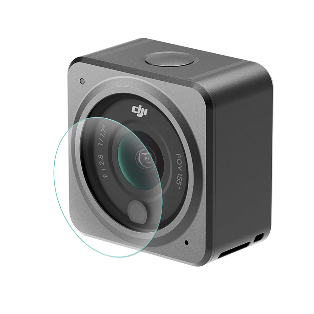 Tempered Glass Screen Protector Cover Case for DJI Action 2 Lens Protection Protective Film For Accessories | Электроника