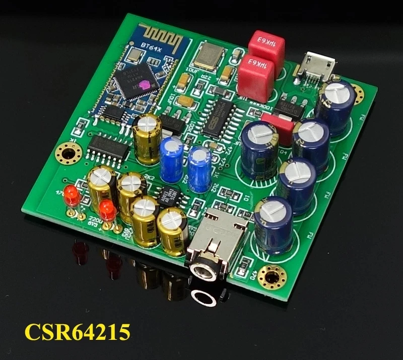 

CSR64215 CSR8675 Bluetooth 5.0 APTX Decoder Board DAC Bluetooth Receiver Support LDAC