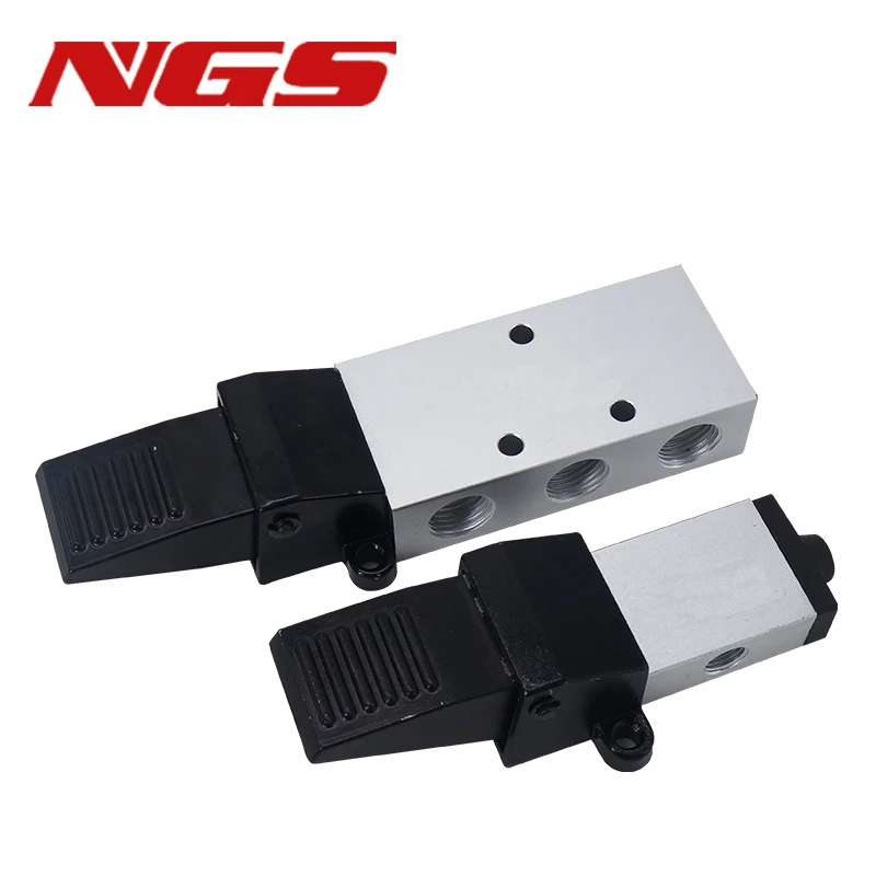 Пневматическая ножная педаль K23R7/K25R7-8/10/15 G1/4 &quot3/8&quot 1/2 &quot ручной клапан 2