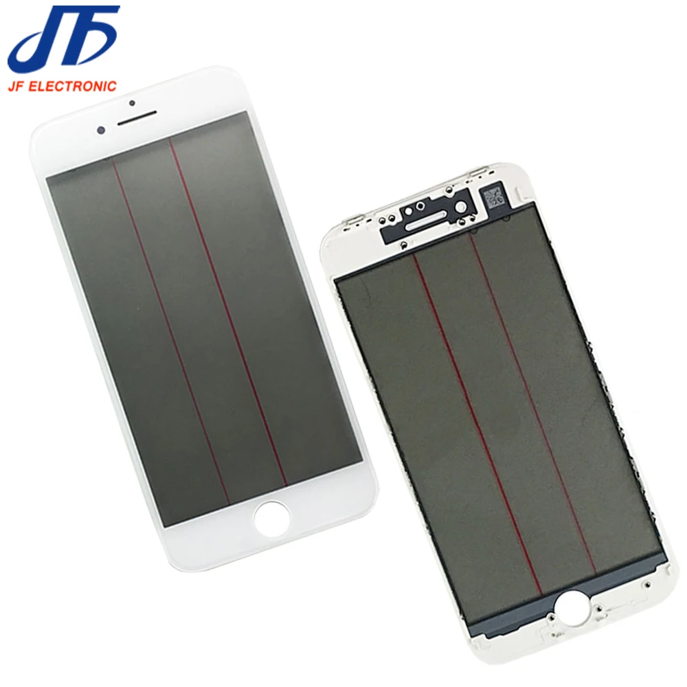 Холодный пресс 4 в 1 внешнее стекло переднего экрана + рамка OCA поляризатор Замена