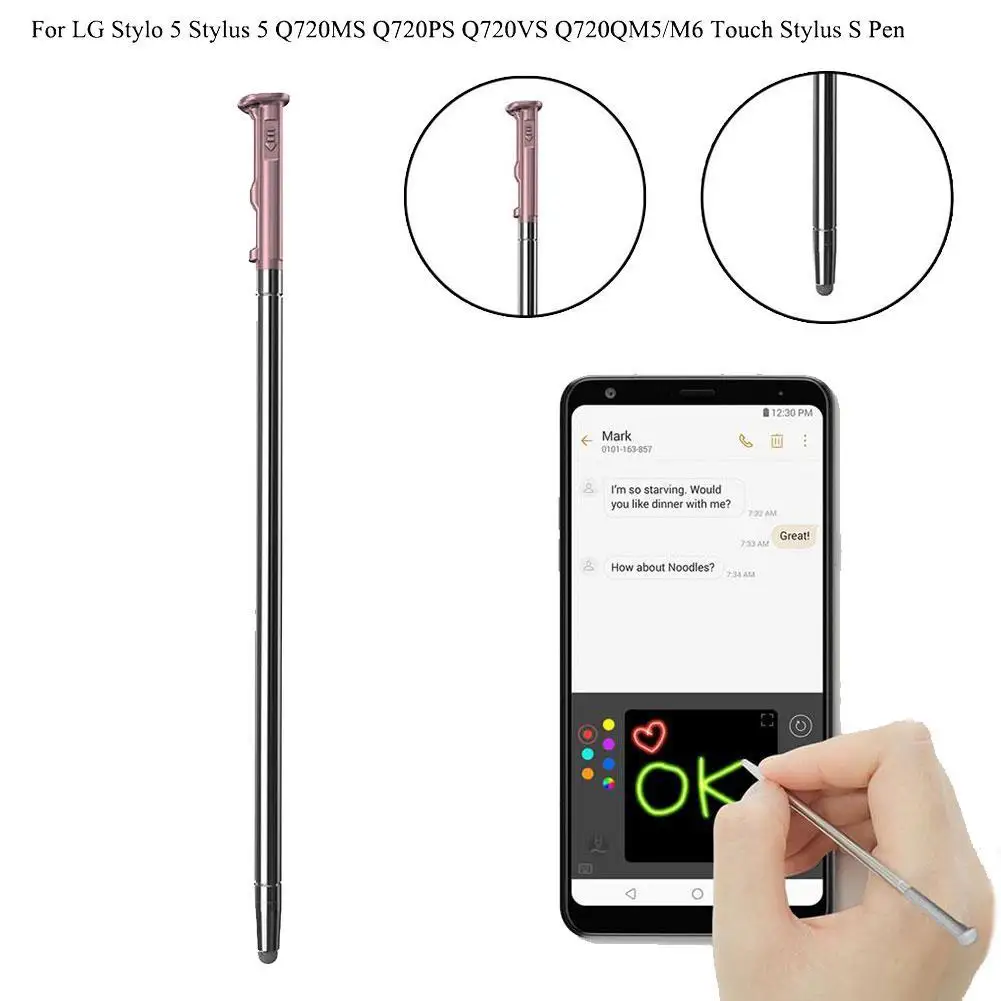 

Stylus Pen Replacement For LG Stylo 5 Q720 Q720ms Q720ps Q720vc Capacitive Screen Stylus Pen S Pen Replacement