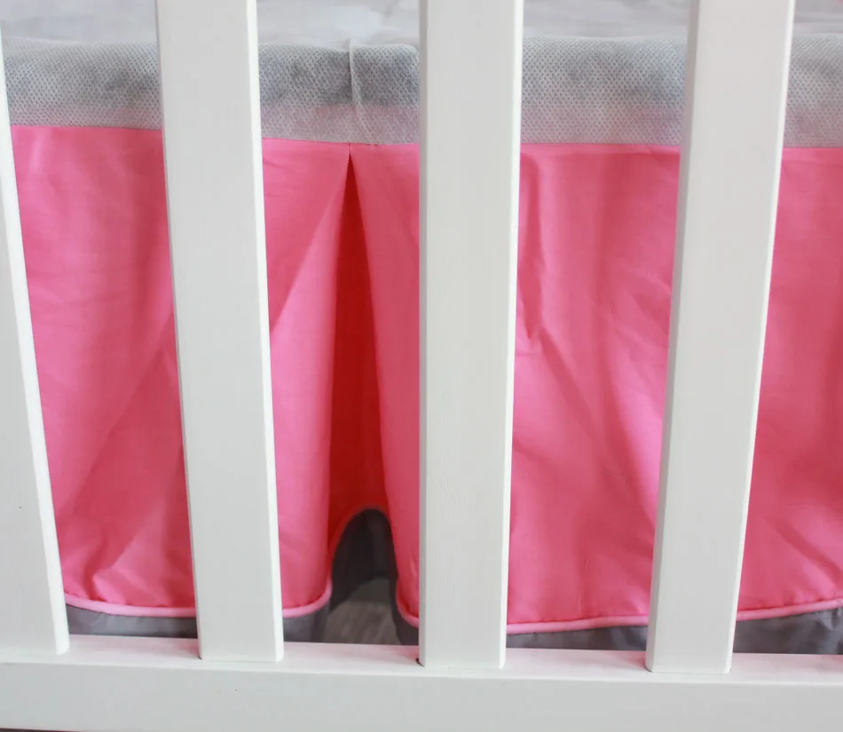 Розовый фламинго из 5-ти предметов набор постельных принадлежностей для детской