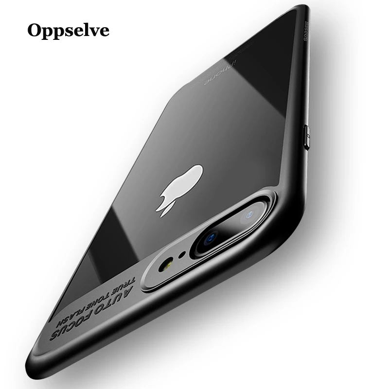 Роскошный чехол Oppselve для iPhone 8 7 6 s Ультратонкий из поликарбоната и ТПУ