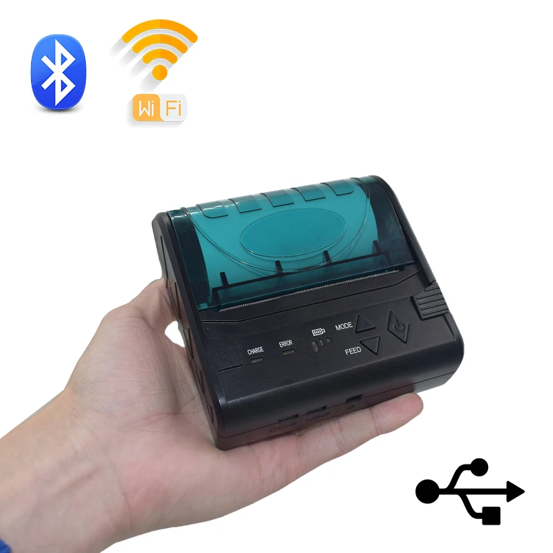 Netum bluetooth thermal printer 80MM mini portable receipt printer small for mobile phone ipad for android IOS Windows