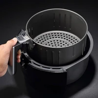 3 5l non stick air fryer basket baking drain oil pan frying accessories air fryer replacement basket kitchen oil draining basket