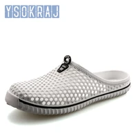 ysokraj new hot sale luxury brand clogs women sandals jelly shoe eva lightweight sandles unisex colorful shoes for summer beach