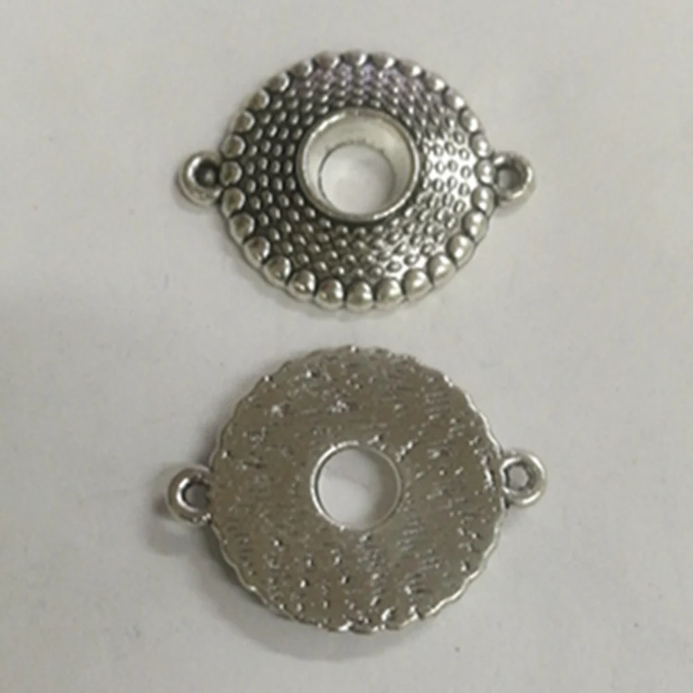 

Jewelry Findings Components Double Hanging Connector 19x25mm 4pcs