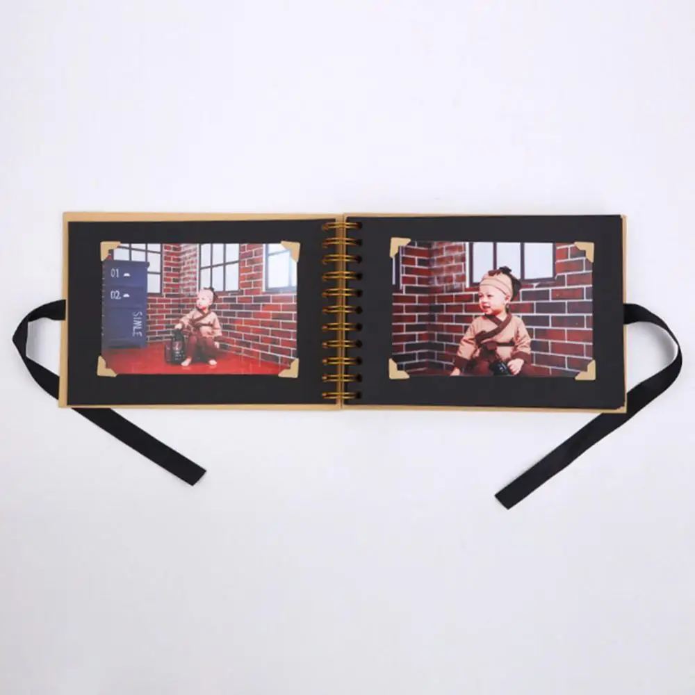 30 Pages DIY Bowtie Ribbon Scrapbook Craft Paper Photo Picture Album Memory Book | Дом и сад