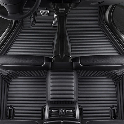 

GEFENSI 5 Seat Car Floor Mats For Audi A3 Sportback 2000-2020 A3 2000-2020 Car Mats Auto Accessories