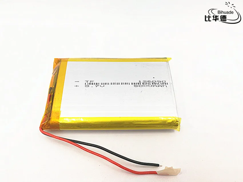 126090 3.7v 8000mAh lithium ion rechargeable battery for GPS POWER BANK
