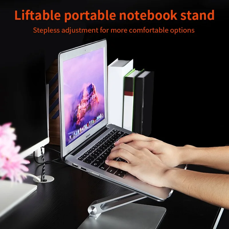 Подставка для ноутбука с регулируемым углом из алюминиевого сплава | Автомобили