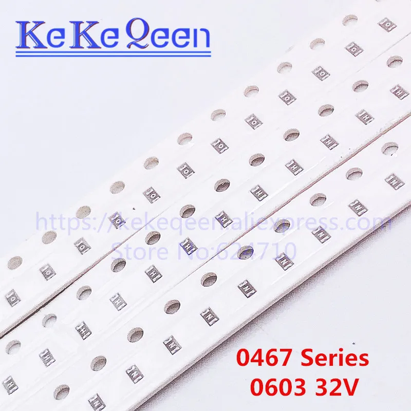 10PCS LF Surface Mount Fuse 0467 467 SMD Very Fast Acting 0603 32V 0.25A 0.375A 0.5A 0.75A 1A 1.25A 1.5A 2A 2.5A 3A 3.5A 4A 5A